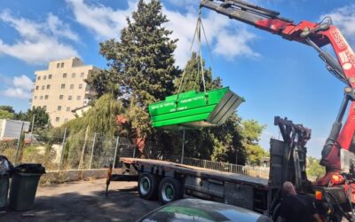 Where needed most – New dumpster