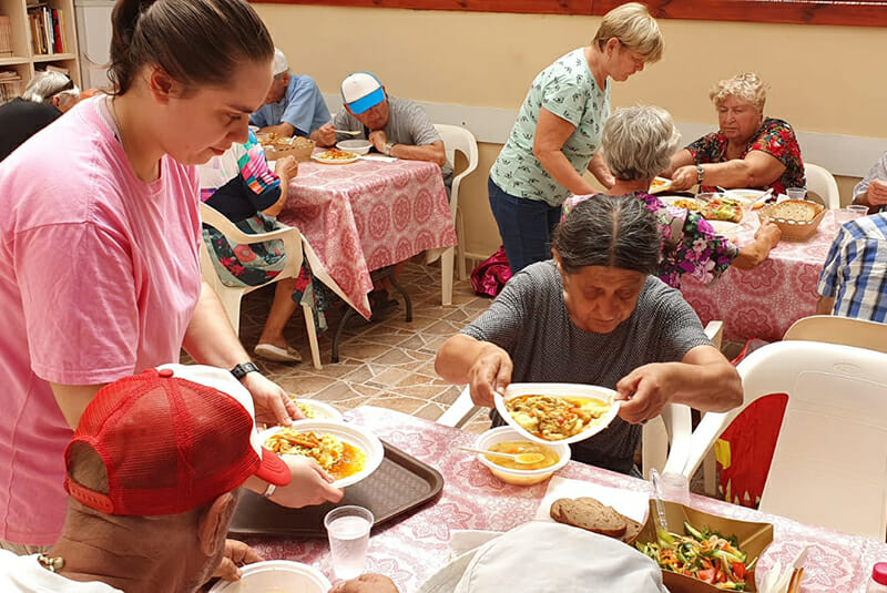 Feeding the Needy in Beersheva